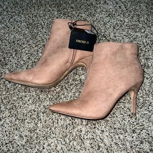 Forever 21 suede shoes